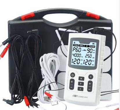 جهاز ROOVJOY 3 في 1 للتحفيز الكهربائي للأعصاب عبر الجلد/التحفيز الكهربائي للعضلات/التدليك